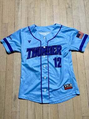 Versus Diamond Wear Thunder Baseball Jersey #12